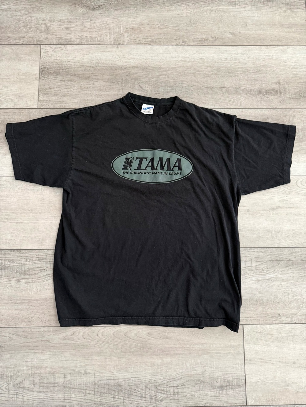 Black Logo Short-Sleeve Men's Shirt
